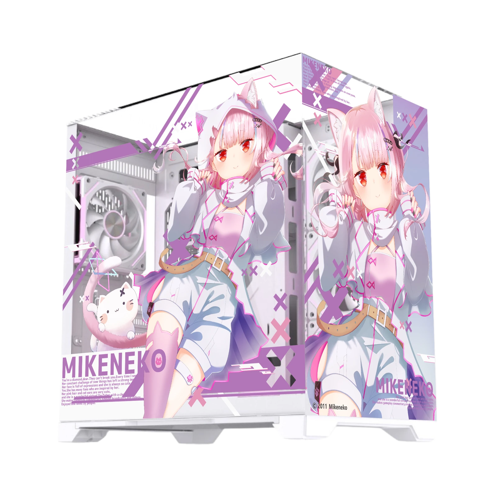 みけねこ ホワイトゲーミングPC